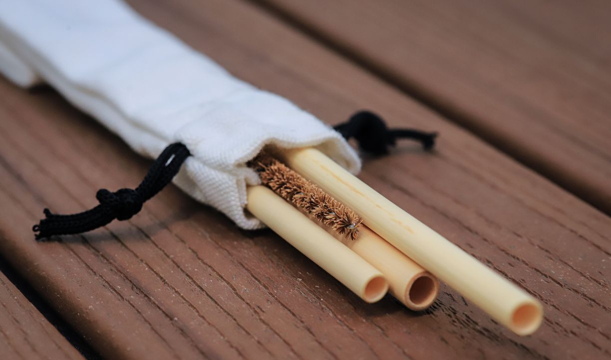 Reusable Bamboo Straws | 3 pack