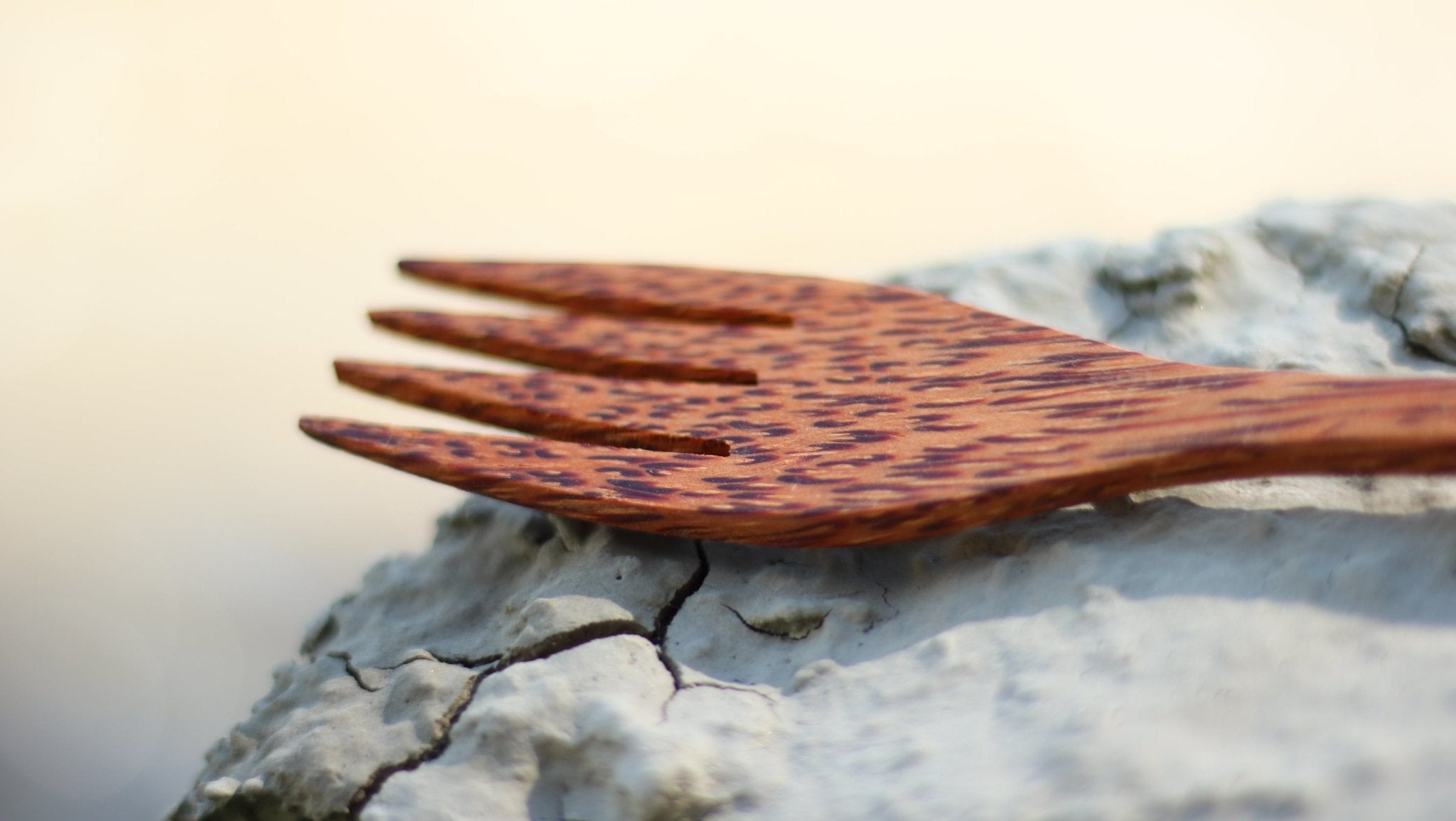 Wooden Coconut Forks
